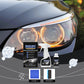 🚘LAST DAY SPECIAL PRICE £10.99! Buy 2 Get 1 Free Car Headlight Restoration Kit, Anti-Yellowing Headlamp Refurbishment Spray with Protective Coating, Repair Foggy Oxidized Dull Headlights
