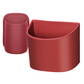 🚗50% OFF HOT SALE✨Universal PU Leather Car Door Cup Holder, Clip‑On Wide‑Mouth Car Storage Organizer for Drinks, Umbrella, Phone, Multi‑Purpose Car Interior Accessory