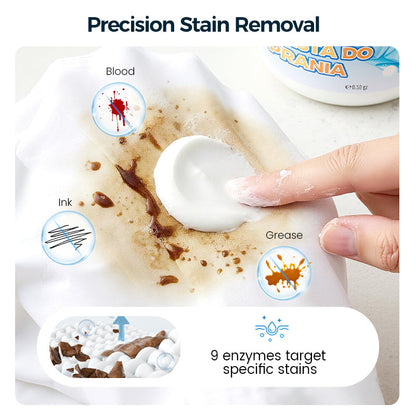 🧺 50% OFF NOW! Coconut Oil Laundry Cleaning Paste – Powerful Fabric Stain Remover Paste, Gentle Safe Formula, Deep Clean for Clothes, Whites & Colored Garments