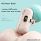 🔋FLASH SALE - ￡12.99!!⚡5000mAh Mini Plug-In Power Bank, 22.5W Fast Charging Portable Pocket Charger with Digital Power Display, Multiple Pastel Colors