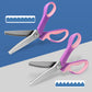 ✂️50% OFF NOW! Multipurpose Pinking Shears Serrated Scissors, Sharp Stainless Steel Zig‑Zag Fabric Scissors, Anti‑Fray Scallop Edge Cutting Tool for Sewing, Quilting & DIY Craft Projects