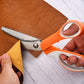 ✂️50% OFF NOW! Multipurpose Pinking Shears Serrated Scissors, Sharp Stainless Steel Zig‑Zag Fabric Scissors, Anti‑Fray Scallop Edge Cutting Tool for Sewing, Quilting & DIY Craft Projects