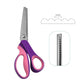 ✂️50% OFF NOW! Multipurpose Pinking Shears Serrated Scissors, Sharp Stainless Steel Zig‑Zag Fabric Scissors, Anti‑Fray Scallop Edge Cutting Tool for Sewing, Quilting & DIY Craft Projects