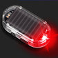 🚗50% OFF NOW! Solar Powered Car Anti-Theft Warning Light – Simulated Fake Security Alarm LED Strobe Light, Peel & Stick Dummy Alarm Lamp for Vehicle Anti-Theft Protection