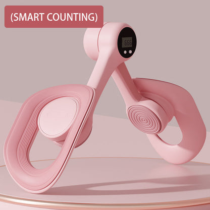 💖50% OFF LIMITED HOT SALE! Digital Counter Pelvic Floor Muscle Trainer, 360° Rotatable Thigh Master Leg Exerciser for Hip, Inner Thigh & Postpartum Recovery Fitness