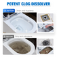🚰50% OFF NOW! Powerful Drain & Pipe Clog Remover‑Safe Formula Pipe Maintenance Agent, Fast Dissolve Hair Grease Debris, Quick Odor Eliminator for Sink Bathtub Toilet Drains