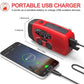 📻50% OFF NOW! Portable Emergency Hand Crank Solar Radio – Multifunctional AM/FM/WB Weather Radio with LED Flashlight & Phone Charger for Camping, Hurricane & Power Outages