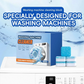 🧼50% OFF NOW ! ✨Washing Machine Cleaner Tablets – Deep Cleaning Deodorizing Descaler Tablets for Front‑Load & Top‑Load Washing Machines