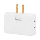 🔌50% OFF NOW! 180° Rotatable 3‑Way EU Plug Adapter‑ Space‑Saving Swivel Power Socket Splitter, Fire‑Resistant Multi Outlet Wall Charger for Home & Office
