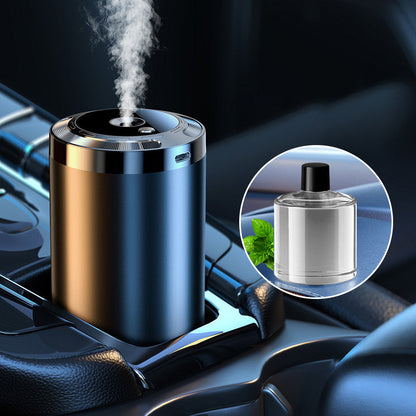 🚗50% OFF LIMITED TIME! ✨Smart Car Air Aroma Diffuser with Ambient LED Light, Auto On/Off Adjustable Mist Modes USB Rechargeable Car Fragrance Humidifier