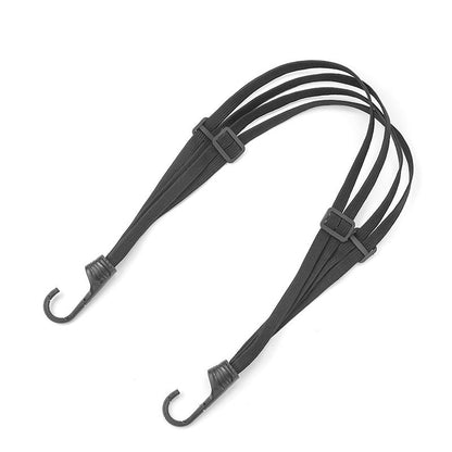 🏍️50% OFF NOW! Universal Motorcycle Helmet Luggage Rope with 2 Hooks‑Adjustable Elastic Bungee Strap, Secure Helmet & Cargo Fastening Cord for Motorbike Travel