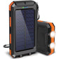 ☀️50% OFF NOW! Portable Solar Power Bank – Waterproof Solar Charger with Dual LED Flashlight, Heavy-Duty Shockproof Outdoor Power Bank for Camping, Hiking & Emergency