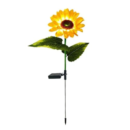 🌻50% OFF NOW! Solar Sunflower Garden Stake Lights – Realistic IP65 Weather‑Resistant Solar Powered Flower Lamp, Decorative Outdoor Landscape Lighting for Yard, Pathway, Patio & Garden Decoration