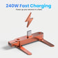 📱50% OFF NOW! Fast Charging Adapter with 360° Foldable Phone Stand – 2 in 1 Portable Phone Charger Holder, Adjustable Angle for Video Watching, Gaming & Live Streaming