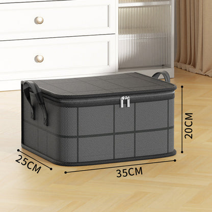 🗄️Limited Time Offer £7.99! 🛏️Large Capacity Dust-Proof Bedding Storage Bag, Heavy Duty Foldable Comforter Clothes Organizer with Handles