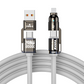 🔌50% OFF NOW! 4-in-1 High-Power Fast Charging Cable, 240W PD Multi-Interface, USB-A/USB-C to Type-C/Lightning, Universal Charging Cable for Phones and Laptops