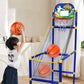 🏀50% OFF LIMITED TIME! Kids Indoor Arcade Basketball Shooting Game Set with 4 Balls, Easy Assembly Freestanding Basketball Hoop Toy for Toddlers Boys Girls