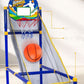 🏀50% OFF LIMITED TIME! Kids Indoor Arcade Basketball Shooting Game Set with 4 Balls, Easy Assembly Freestanding Basketball Hoop Toy for Toddlers Boys Girls