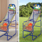 🏀50% OFF LIMITED TIME! Kids Indoor Arcade Basketball Shooting Game Set with 4 Balls, Easy Assembly Freestanding Basketball Hoop Toy for Toddlers Boys Girls