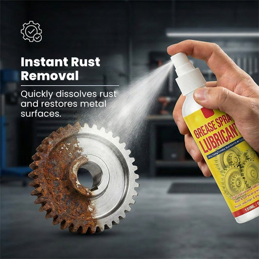🛠️50% OFF NOW! Multi-Purpose Rust Remover & Lubricant Spray – Instant Rust Dissolver & Squeak Eliminator, Long-Lasting Metal Surface Restorer Protector for Tools & Hardware