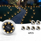 🌞50% OFF NOW! Outdoor Waterproof Solar Ground Light‑ Stainless‑Steel In‑Ground Solar Disk Lights, Auto‑On‑Off LED Landscape Lighting for Lawn, Pathway, Yard & Garden Decor