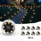 🌞50% OFF NOW! Outdoor Waterproof Solar Ground Light‑ Stainless‑Steel In‑Ground Solar Disk Lights, Auto‑On‑Off LED Landscape Lighting for Lawn, Pathway, Yard & Garden Decor