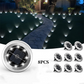 🌞50% OFF NOW! Outdoor Waterproof Solar Ground Light‑ Stainless‑Steel In‑Ground Solar Disk Lights, Auto‑On‑Off LED Landscape Lighting for Lawn, Pathway, Yard & Garden Decor