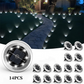 🌞50% OFF NOW! Outdoor Waterproof Solar Ground Light‑ Stainless‑Steel In‑Ground Solar Disk Lights, Auto‑On‑Off LED Landscape Lighting for Lawn, Pathway, Yard & Garden Decor