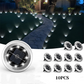 🌞50% OFF NOW! Outdoor Waterproof Solar Ground Light‑ Stainless‑Steel In‑Ground Solar Disk Lights, Auto‑On‑Off LED Landscape Lighting for Lawn, Pathway, Yard & Garden Decor