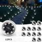🌞50% OFF NOW! Outdoor Waterproof Solar Ground Light‑ Stainless‑Steel In‑Ground Solar Disk Lights, Auto‑On‑Off LED Landscape Lighting for Lawn, Pathway, Yard & Garden Decor