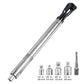 🔧50% OFF NOW! Dual‑Function Extension Bar Ratchet Wrench, Telescopic Ratchet Socket Wrench with Socket Adapters Set, Heavy‑Duty Repair Hand Tool for Automotive & Household Maintenance