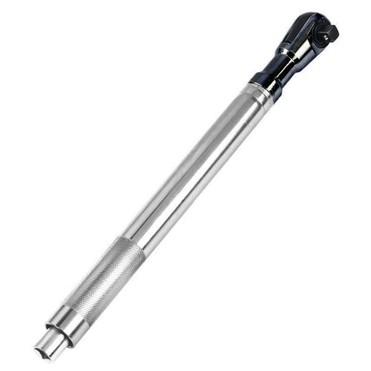 🔧50% OFF NOW! Dual‑Function Extension Bar Ratchet Wrench, Telescopic Ratchet Socket Wrench with Socket Adapters Set, Heavy‑Duty Repair Hand Tool for Automotive & Household Maintenance