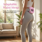 💆50% OFF NOW ! ✨3‑in‑1 Vibrating Fascia Ring Massager – Adjustable Waist Strap Portable Muscle Relief Massager for Back, Hip & Body Tension Release