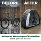 🚲 LIMITED-TIME 50% OFF! Heavy-Duty Waterproof Outdoor Bike Storage Tent, UV Protection Bicycle Shelter Cover