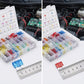 🚗50% OFF NOW ! 🔌Car Fuse Assortment Kit – Multiple Amperage Standard Blade Fuses, Universal Auto Replacement Fuse Set for Circuit Protection
