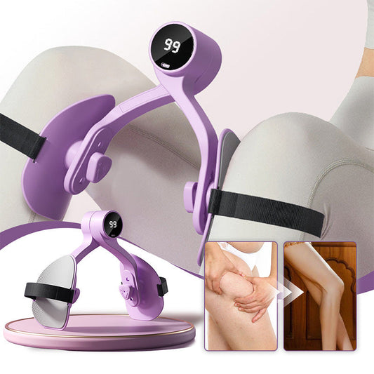 💜50% OFF NOW! Pelvic Floor Muscle ＆ Inner Thigh Exerciser‑Digital Counter Thigh Master, Adjustable Strength Trainer for Home Leg & Pelvic Exercise