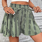 🩳50% OFF NOW! Women's Bohemian Print High‑Waist Shorts‑Elastic Drawstring Ruffle Waist Flowy Boho Short Skort, Loose Casual Summer Beach Vacation Bottoms
