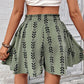 🩳50% OFF NOW! Women's Bohemian Print High‑Waist Shorts‑Elastic Drawstring Ruffle Waist Flowy Boho Short Skort, Loose Casual Summer Beach Vacation Bottoms