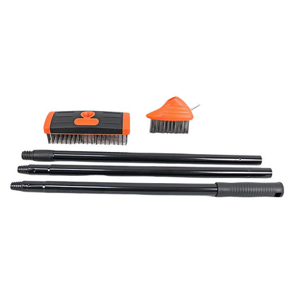 🧹 LIMITED-TIME 50% OFF! 3-in-1 Weeding Wire Brush Tools Set, Heavy Duty Moss Weed Remover for Patios Driveways Garden Paths 🏡