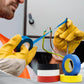 Waterproof insulating self-adhesive electrical tape