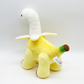 🦕50% OFF NOW! Cute Banana Dinosaur Plush Toy – Soft Stuffed Brachiosaurus Plushie, Funny Banana Dino Doll, Unique Gift for Kids & Dinosaur Lovers