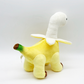 🦕50% OFF NOW! Cute Banana Dinosaur Plush Toy – Soft Stuffed Brachiosaurus Plushie, Funny Banana Dino Doll, Unique Gift for Kids & Dinosaur Lovers