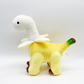 🦕50% OFF NOW! Cute Banana Dinosaur Plush Toy – Soft Stuffed Brachiosaurus Plushie, Funny Banana Dino Doll, Unique Gift for Kids & Dinosaur Lovers