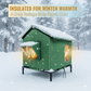 🏠 LIMITED-TIME 49% OFF! 🐈 All-Weather Elevated Outdoor Cat House – Waterproof, Insulated, Foldable 🌧️