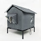 🐈50% OFF NOW! Elevated Insulated Outdoor Cat House‑ Weather‑Resistant Thermal Shelter with Raised Stand, Warm Waterproof Outside Pet House for Stray & House Cats