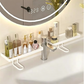 🚿50% OFF NOW! Over‑the‑Faucet Sink Organizer Shelf‑ Rust‑Proof Metal Countertop Storage Rack, Space‑Saver Bathroom Sink Caddy for Toiletries, Cosmetics & Bath Accessories