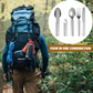 💥4-in-1 Stainless Steel Portable Cutlery Set