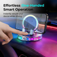📱50% OFF NOW! RGB Car Phone Mount‑ Auto‑Clamping Wireless Charging Phone Holder, Colorful Light Dashboard Mount, One‑Hand Operation for Safe Driving
