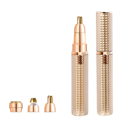 ✂️50% OFF HOT SALE! ✨USB Rechargeable 3-in-1 Multifunctional Electric Trimmer, Portable Precision Eyebrow, Nose & Facial Hair Remover for Women