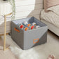 👟50% OFF NOW!📦Shoe Storage Box for Closet Foldable Organiser with Clear Lid & Reinforced Handles Fits 16-Pair Slippers Space-Saving Bin for Closet Organisation✨
